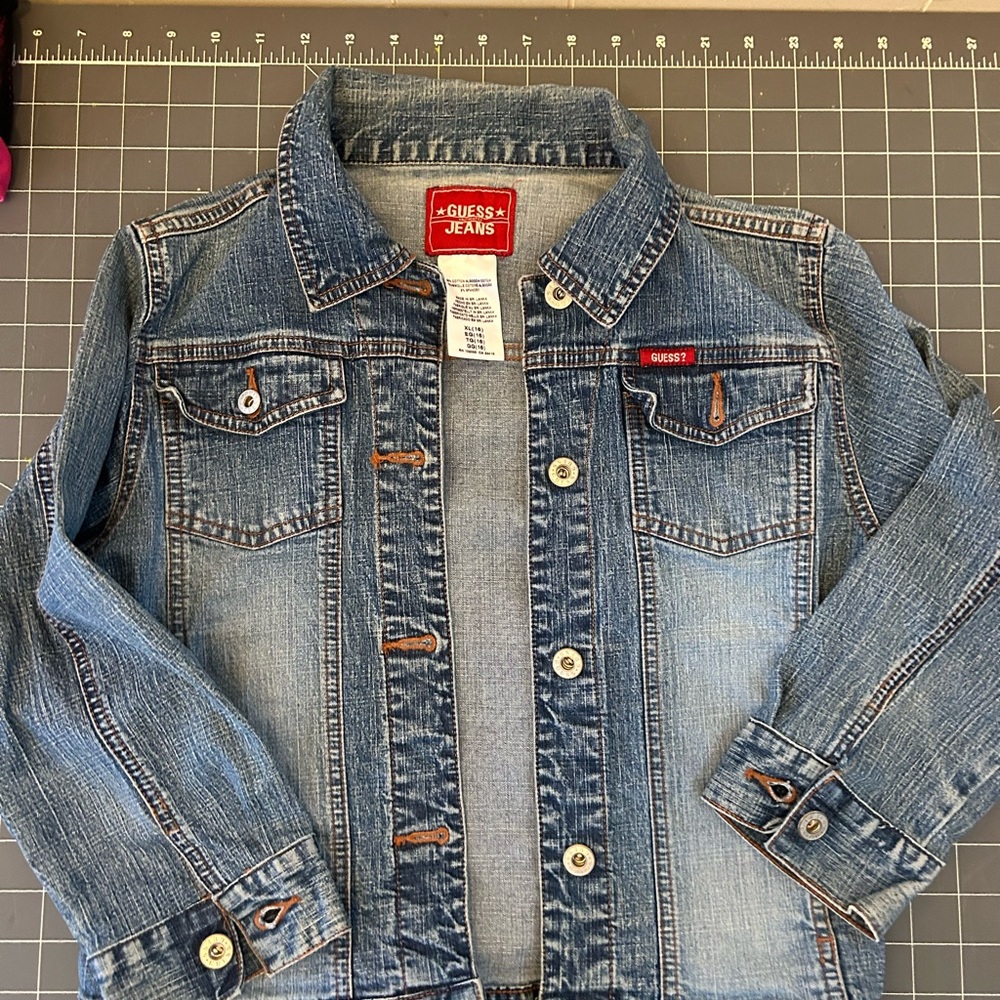 GUESS Kids Blue Denim Jacket
